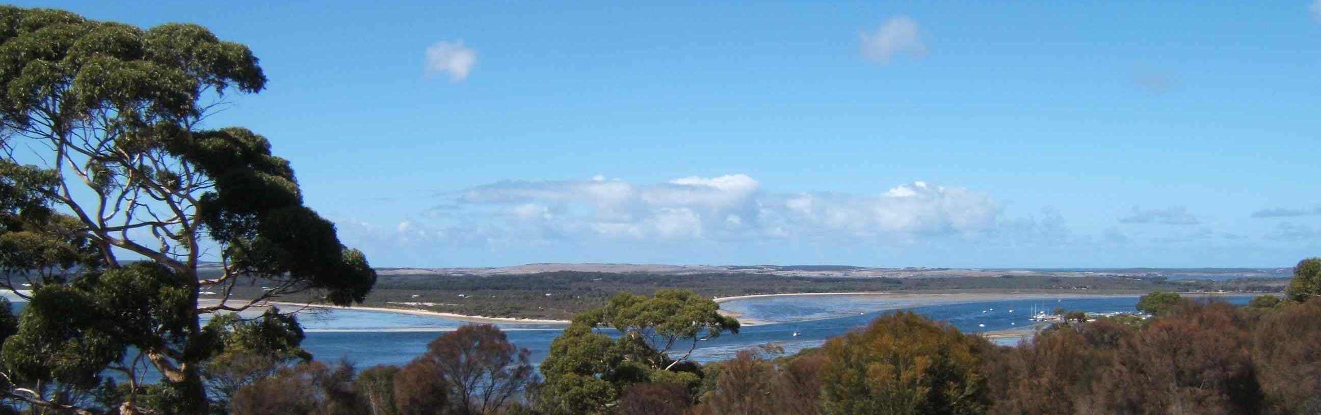 view from À bientôt Seayu Lodge, Kangaroo Island